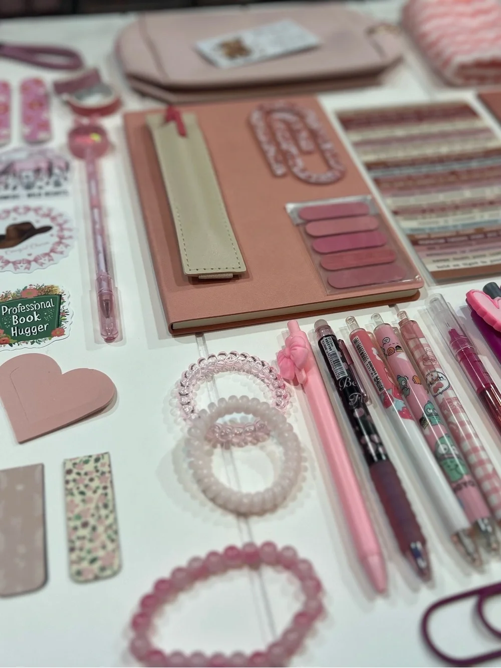 Pink Assorted Journaling & Accessory Set - Stylish Pink Mix